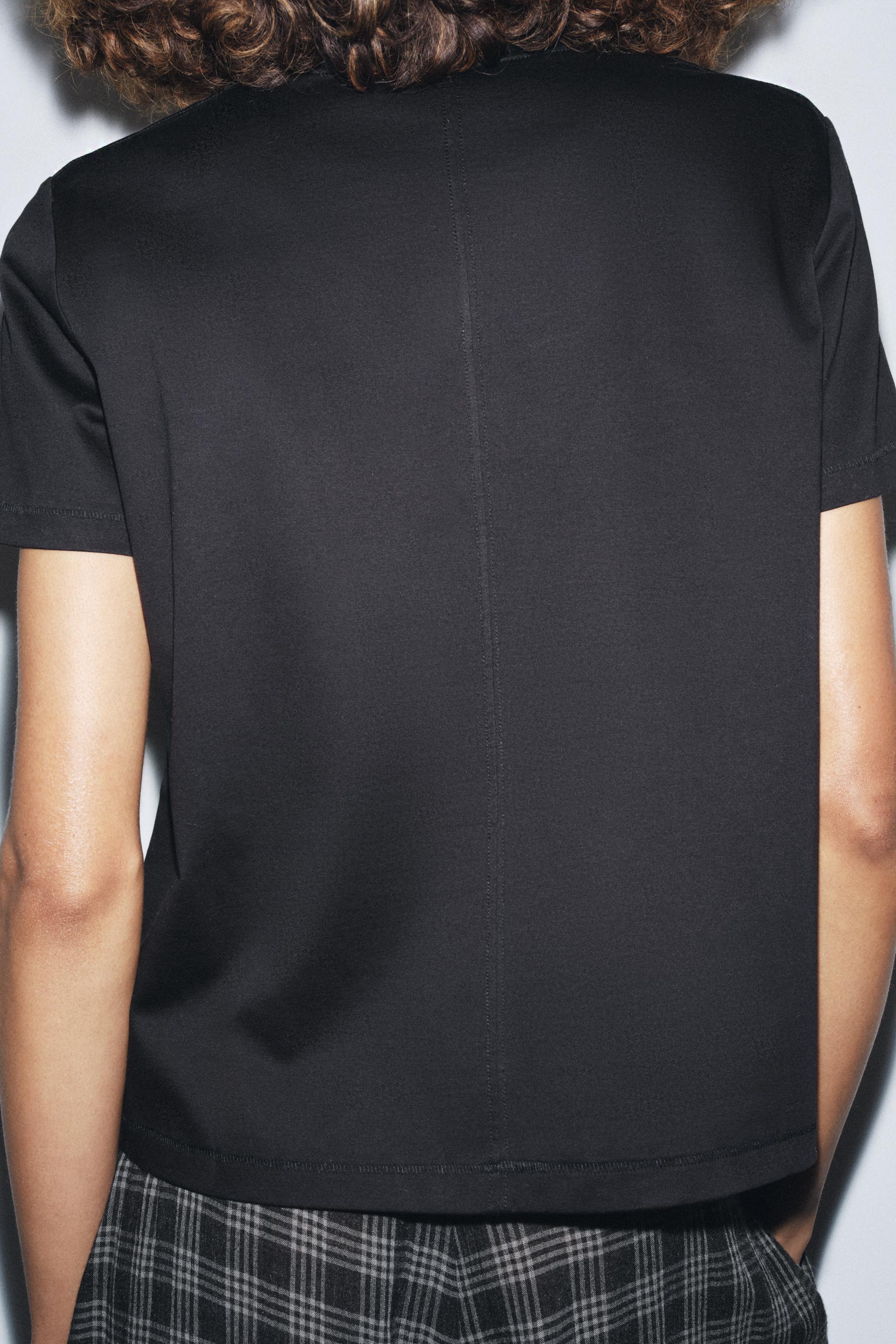 MERCERIZED COTTON T-SHIRT